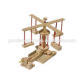 new design matador construction kit educational wooden wholesale toy from china